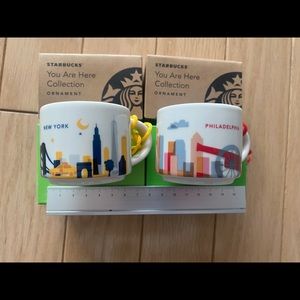 Starbucks You Are Here Collection Mug Ornament - 2 oz/ 59ml